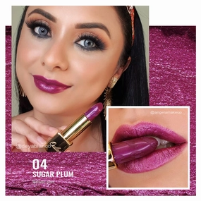 Oulac Lipstick Sets for Women with Metallic 3D Shine Lightweight Hydrating Formula, High Impact Lip Color, Vegan Beauty, Full Coverage Lip Makeup