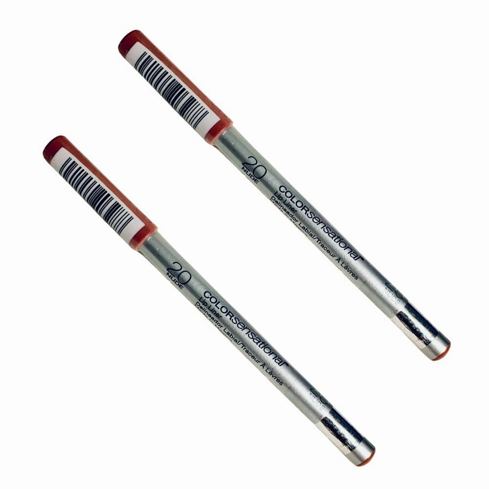 Pack of 2 Maybelline New York Color Sensational  Lip Liner, Nude 20