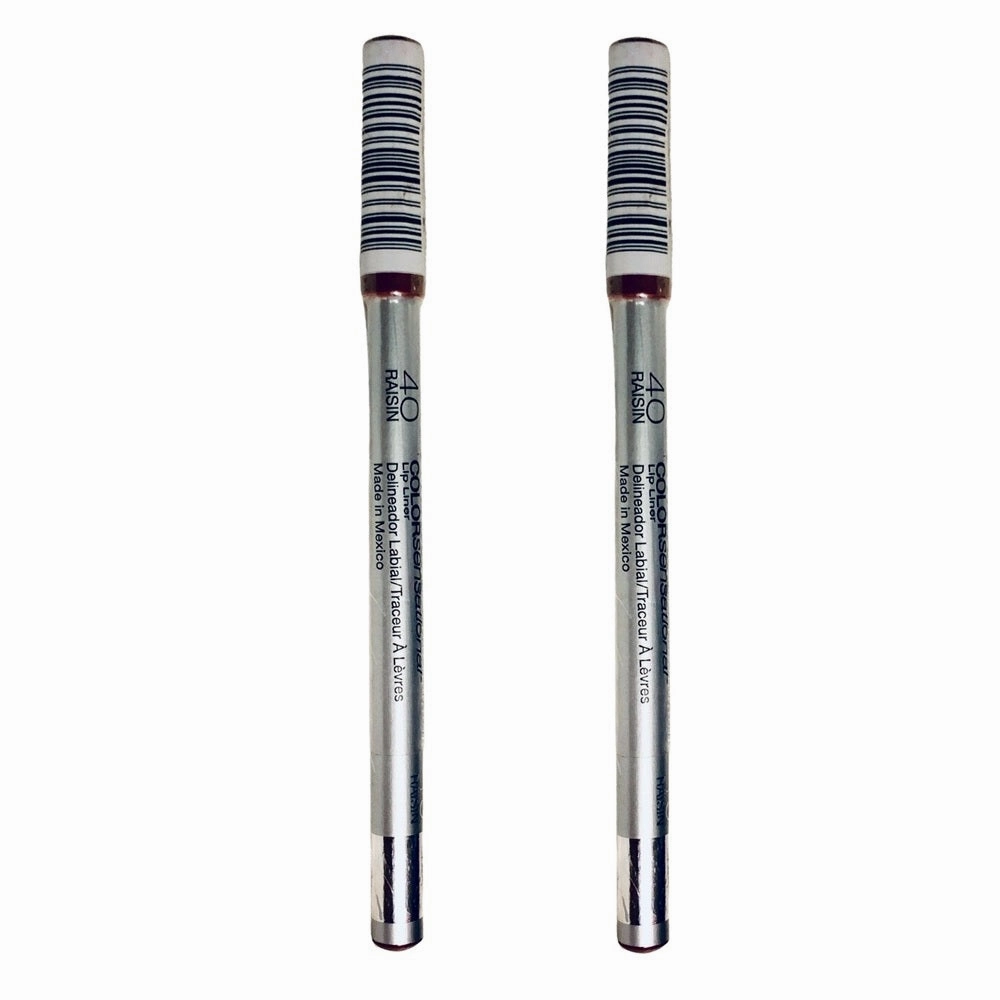 Pack of 2 Maybelline New York Color Sensational  Lip Liner, Raisin 40