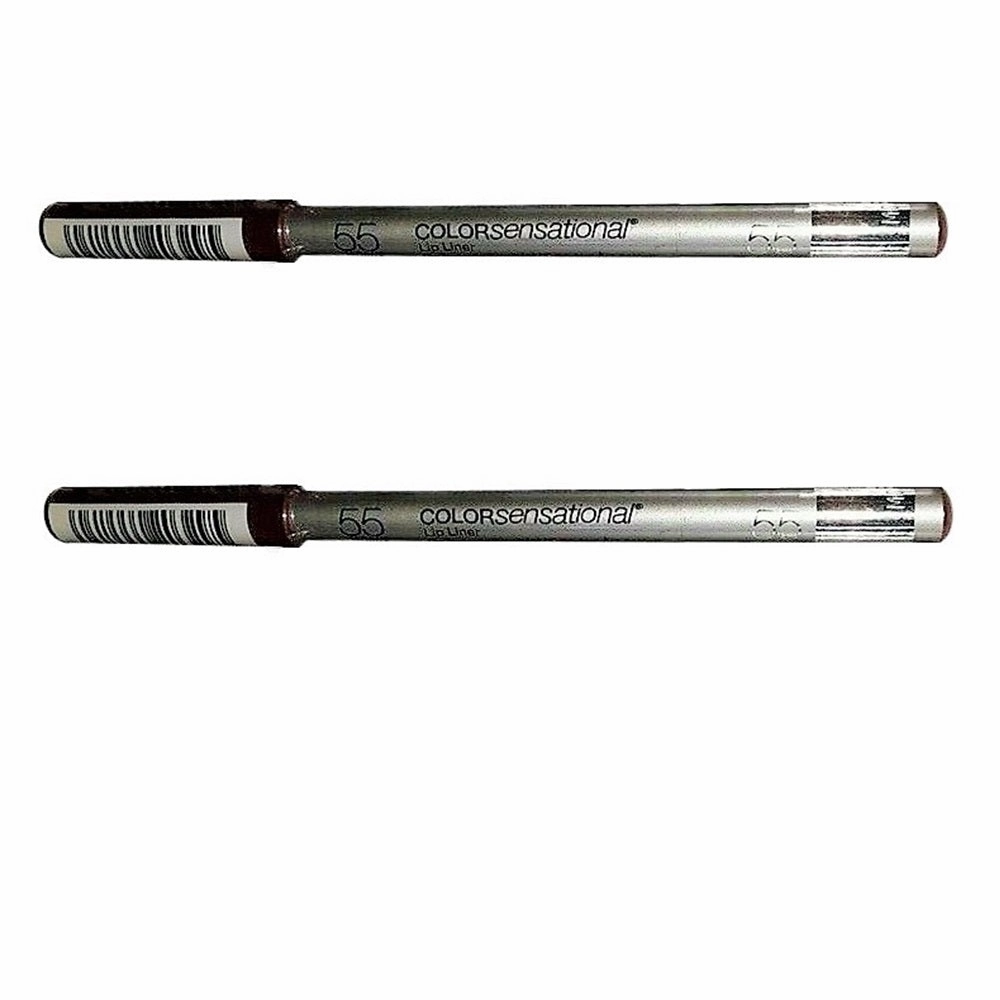 Pack of 2 Maybelline New York Color Sensational  Lip Liner, Wine 55