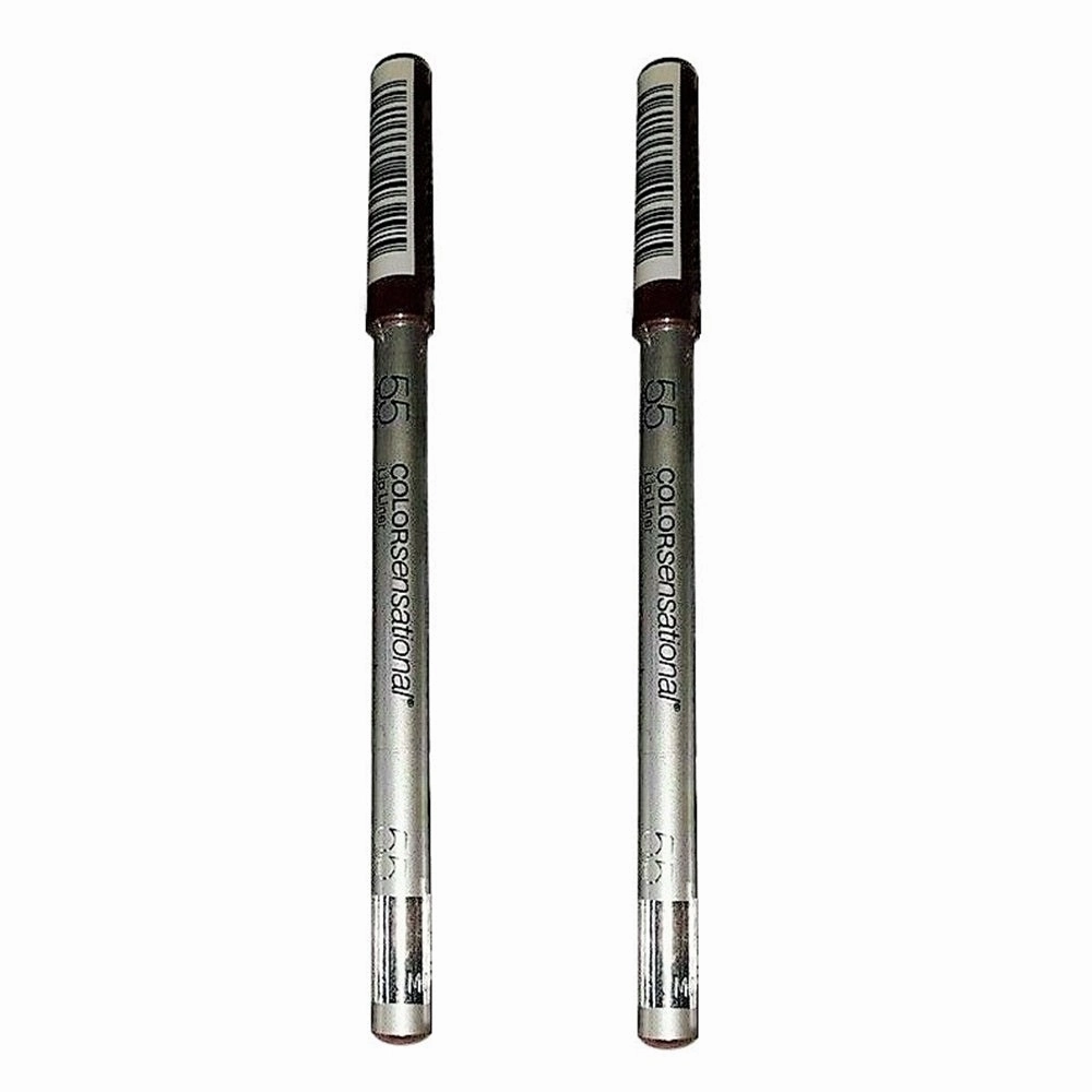 Pack of 2 Maybelline New York Color Sensational  Lip Liner, Wine 55