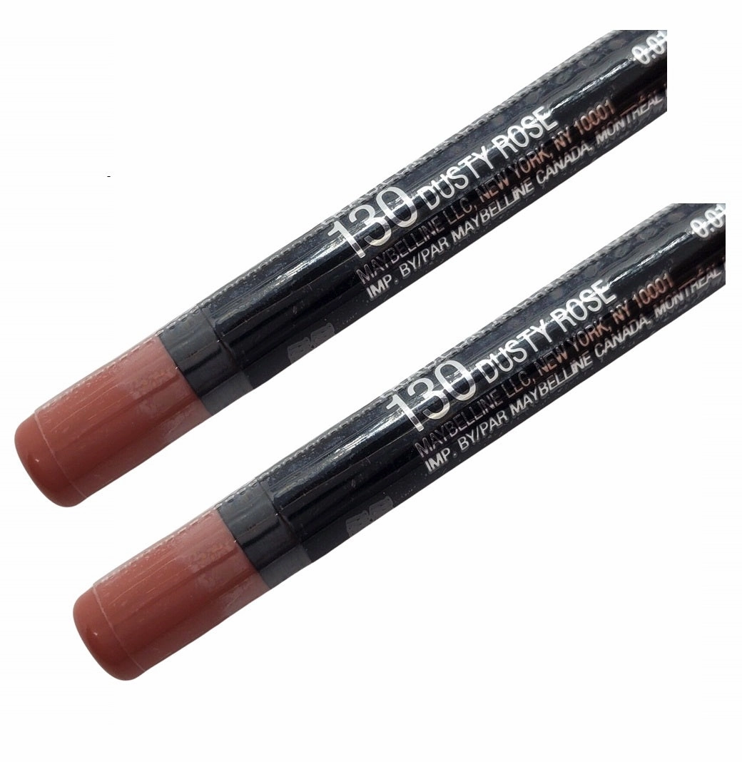 Pack of 2 Maybelline New York Color Sensational Shaping Lip Liner, Dusty Rose 130