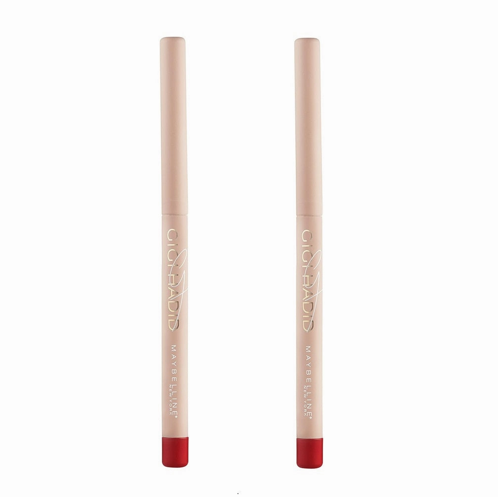 Pack of 2 Maybelline New York Gigi Hadid Lip Liner, Khair GG26