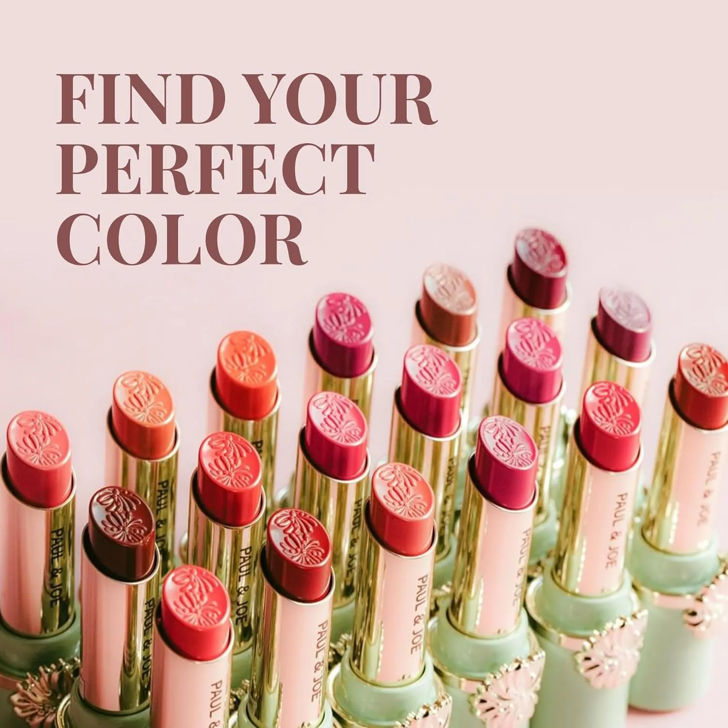 Paul & Joe Moisturizing Lipstick Refill Only, Case Sold Separately, Long Lasting Lipstick for Highly-Pigmented Lip Color, 18 My Little Secret - Sensual Dark Red Lip Stick, 0.10 oz
