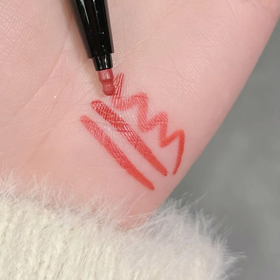Peshoriadam Lip Liner, Peshoriadam Liquid Lipliner, Peshoriadm Liquid Lip Liner, Peshoriadam Longwear Liquid Lip Liner, Matte Liquid Lip Liner, 2-in-1 Waterproof Liquid Lipstick, Lip Liner Liquid-05#