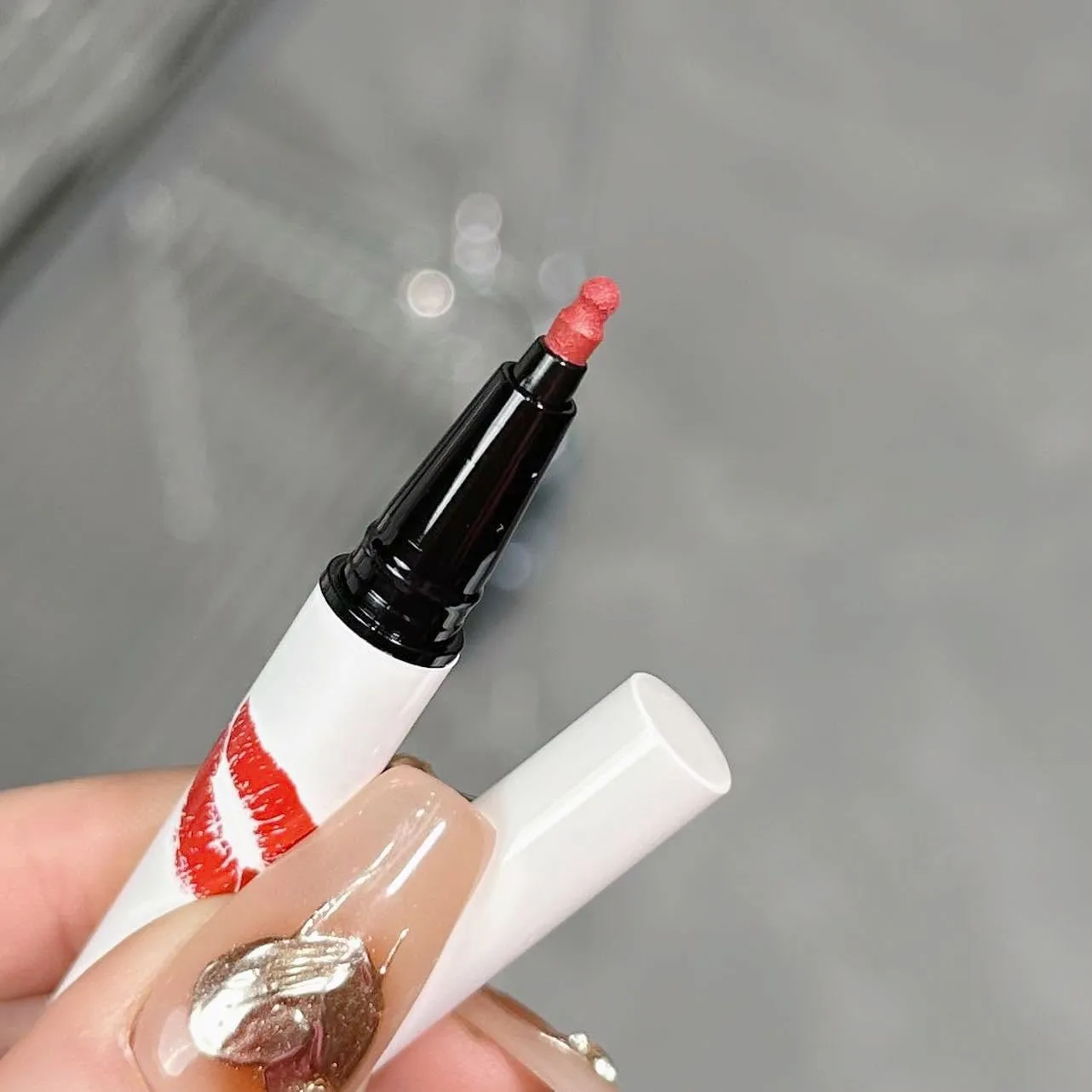 Peshoriadam Lip Liner, Peshoriadam Liquid Lipliner, Peshoriadm Liquid Lip Liner, Peshoriadam Longwear Liquid Lip Liner, Matte Liquid Lip Liner, 2-in-1 Waterproof Liquid Lipstick, Lip Liner Liquid-05#
