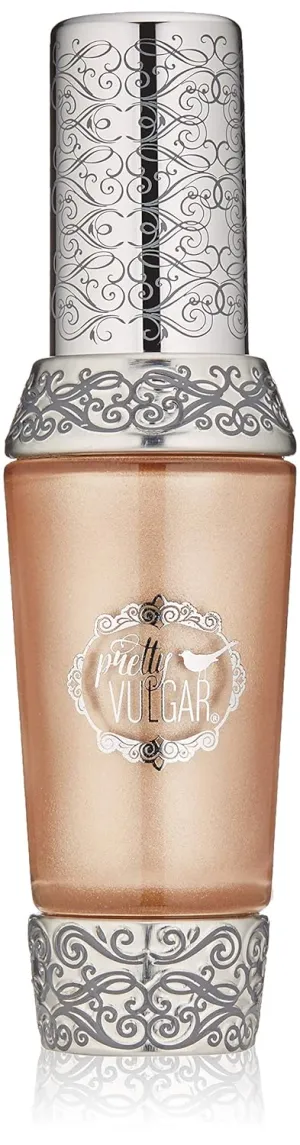 Pretty Vulgar Just Glow With It Liquid Highlighter, Face and Body Highlighter with Antioxidants & Moisturizers, Shimmer Liquid Illuminator, Vegan, Gluten-Free & Cruelty-Free, 20mL / 0.68 fl. Oz
