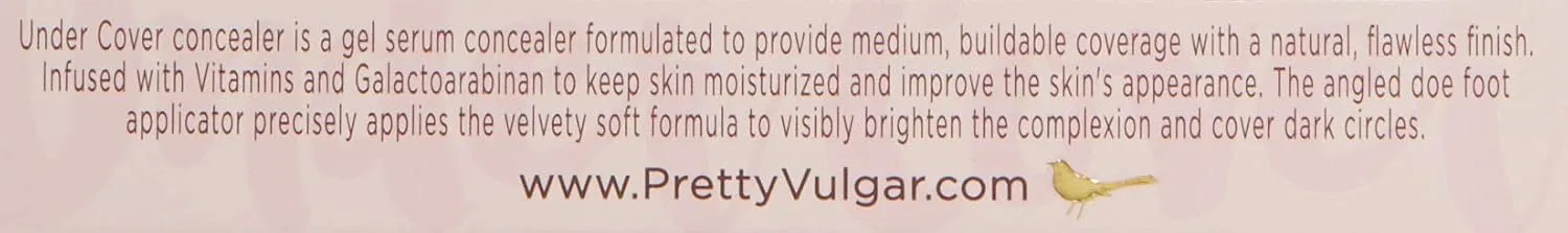 Pretty Vulgar - Under Cover Concealer, Clean & Cruelty-Free (Little White Lies)