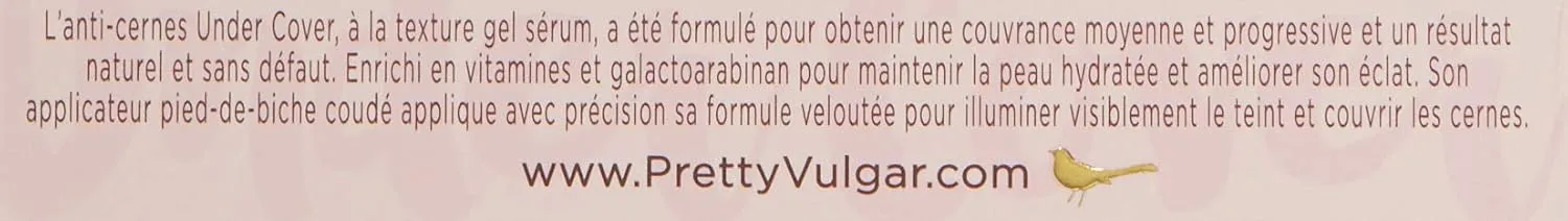 Pretty Vulgar - Under Cover Concealer, Clean & Cruelty-Free (Little White Lies)