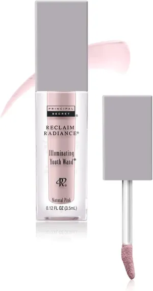 Principal Secret Reclaim Radiance Illuminating Youth Wand Conceal & Highlight Natural-Looking Pink Tone Cream with Squalane, Vitamin B5, Argireline, Red Marine Algae 0.12 FL OZ