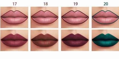 Pudaier - Two-in-One Lipliner Lip Gloss Assorted Shades