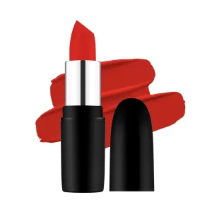 Pure Matte Creamy Lipstick | Non-drying, Highly pigmented Lipstick | Shade- Orange Red, 3.8gm