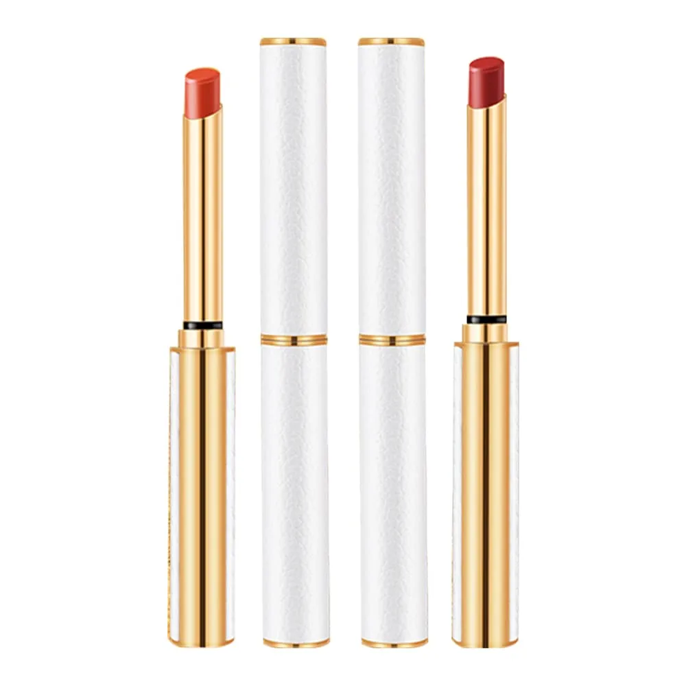 Retro Lipstick Small Tube Velvet Red Lipstick Matte Long Waterproof Long Lasting Lipstick Lipstick For Women Make Up Velvet Cosmetic Lipsticks (03#)