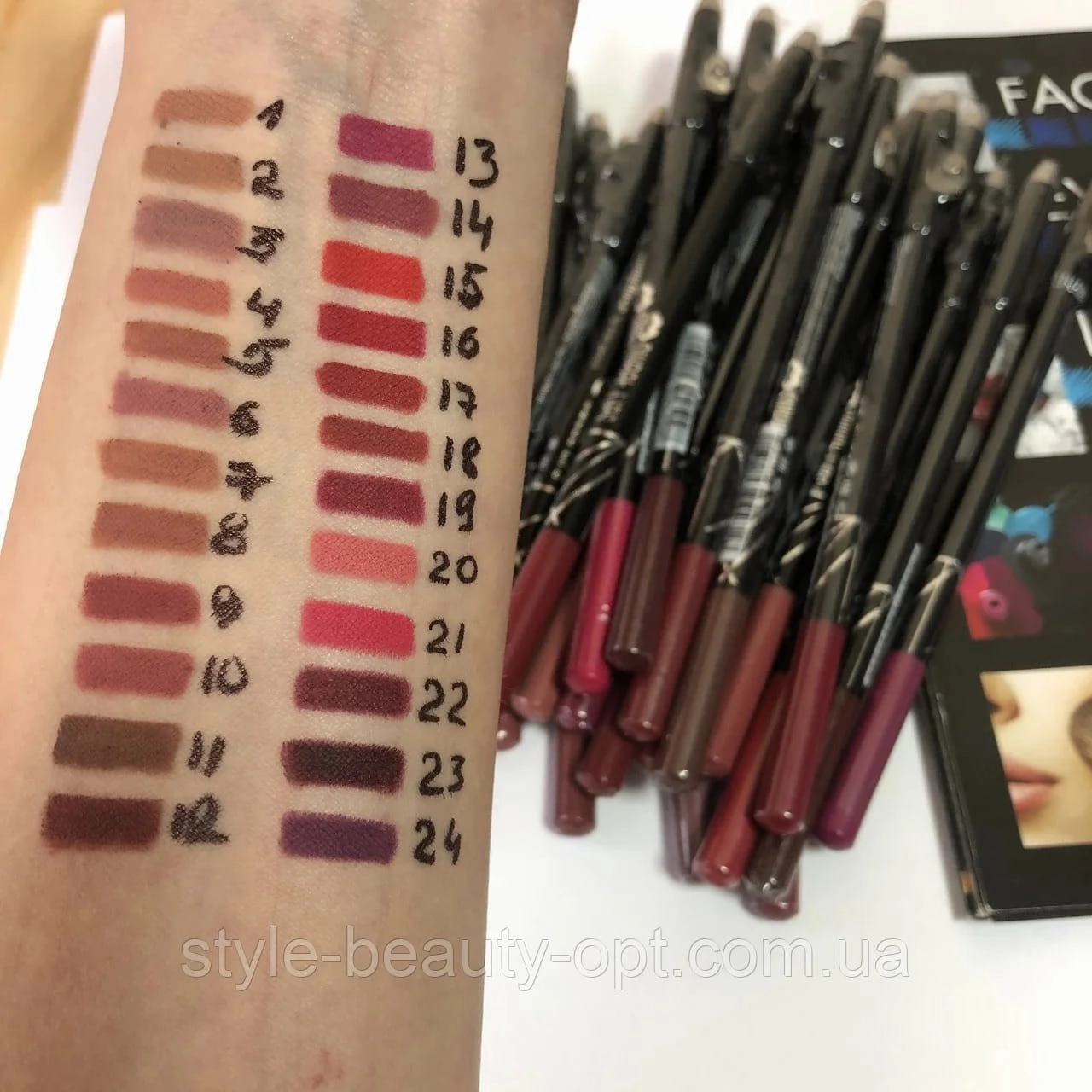 Ruby rose lipliner pencil sweet lips HB-095