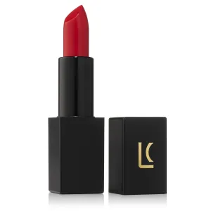 Semi-Matte Lipstick - Courage, Warm Red - Natural Moisturizing Ingredients for All Day Wear - Paraben-Free, Cruelty-Free, Vegan Formula - Hydrating Highly-Pigmented Lip Makeup