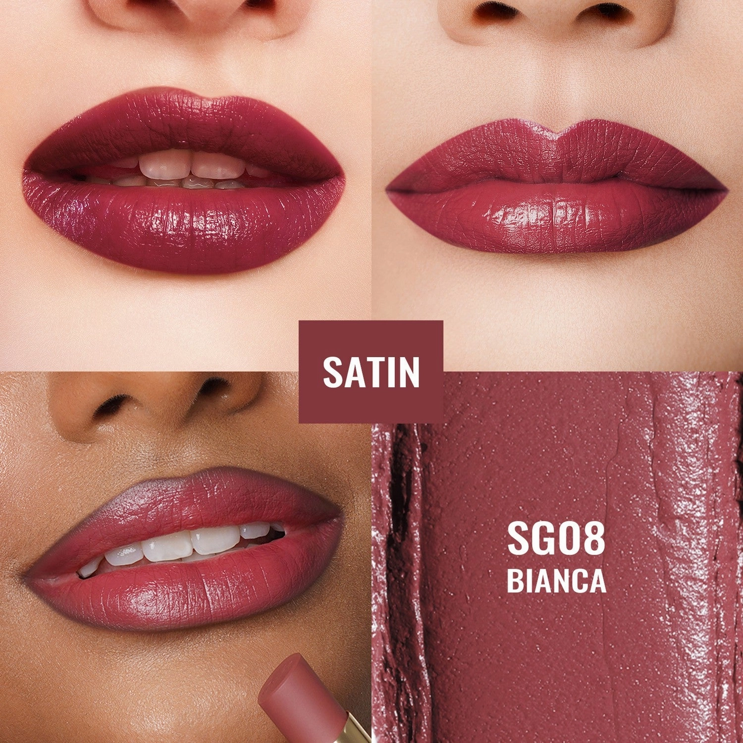 Sensual Glow Lipstick | SG08 Bianca
