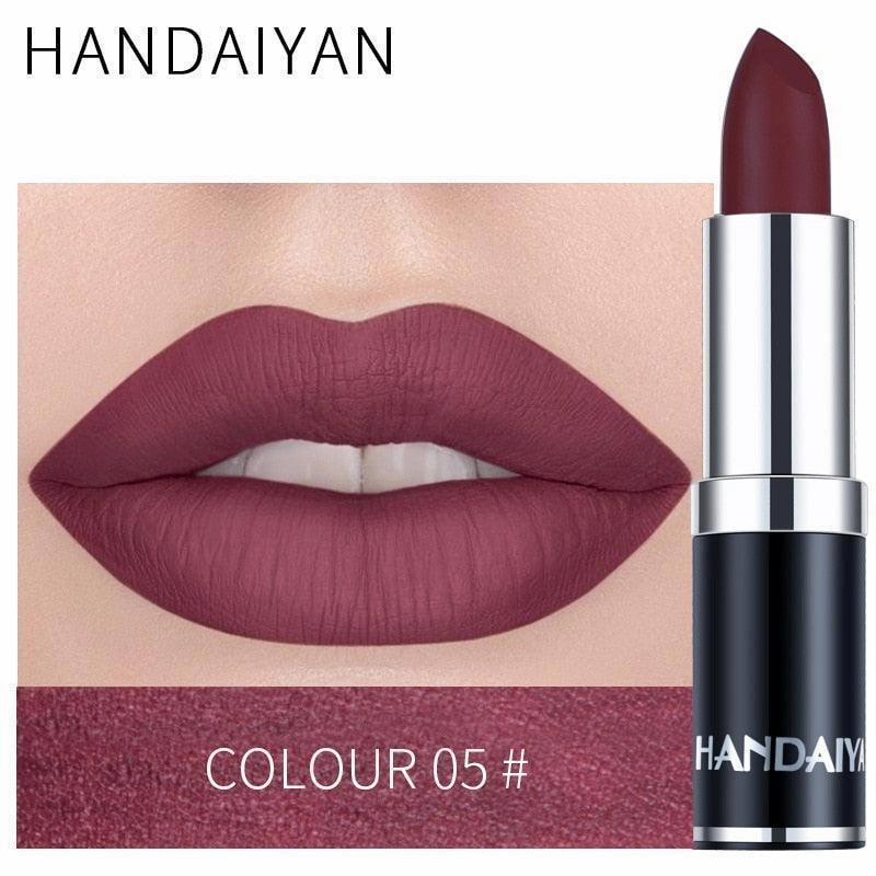 Sexy Rose Purple Lip-gloss Matte 12 Colors