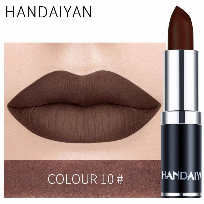 Sexy Rose Purple Lip-gloss Matte 12 Colors