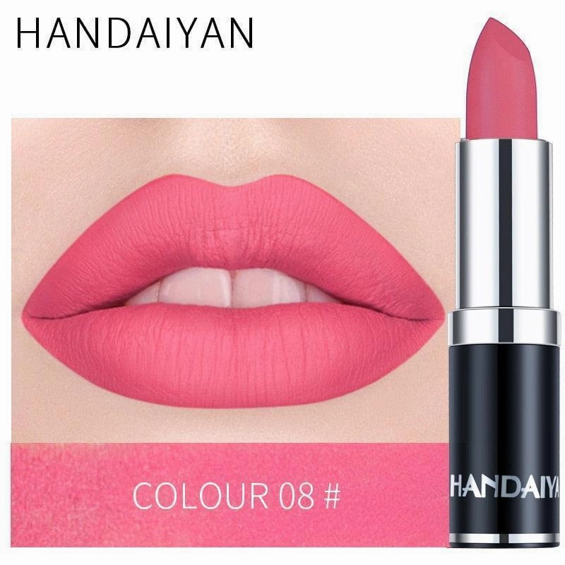 Sexy Rose Purple Lip-gloss Matte 12 Colors