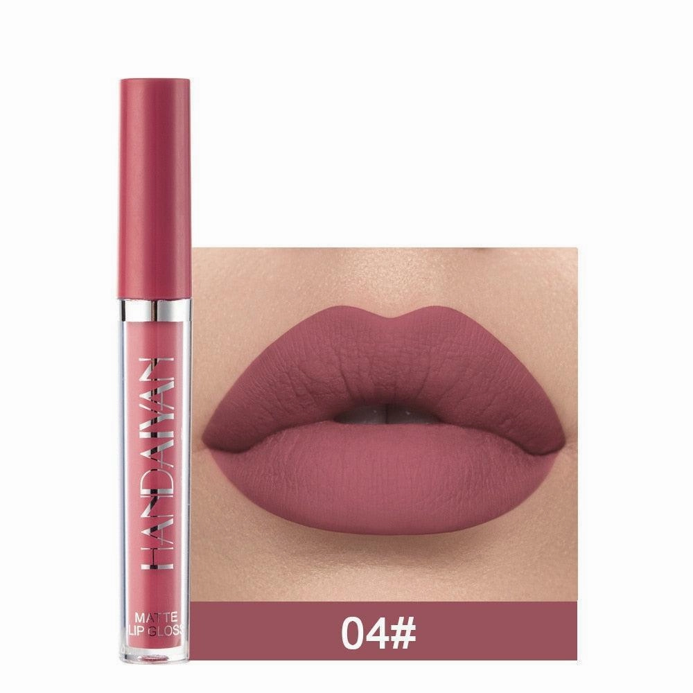 Sexy Rose Purple Lip-gloss Matte 12 Colors