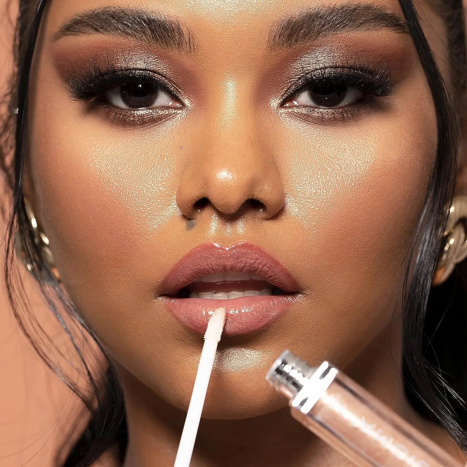 Sigma Beauty Lip Gloss, Brilliance - Luscious Lips - Hydrating, Non-Sticky, High-Shine Lip Gloss - Hydrating, Cruelty Free, Vegan Lip Gloss