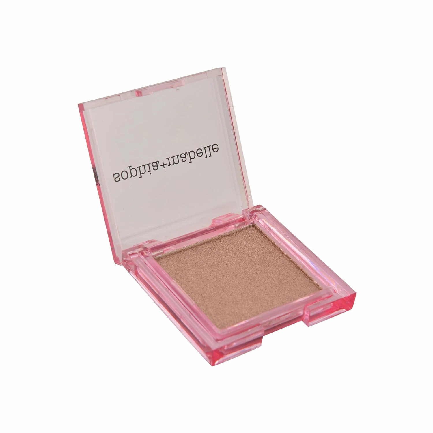 Sophia   Mabelle Satin Powder Highlighter – Lightweight, Buildable Shimmer Face Makeup – Radiant Glow & Smooth Finish – Long-Lasting for All Skin Tones – 3.2g (Peach Delight, standard)