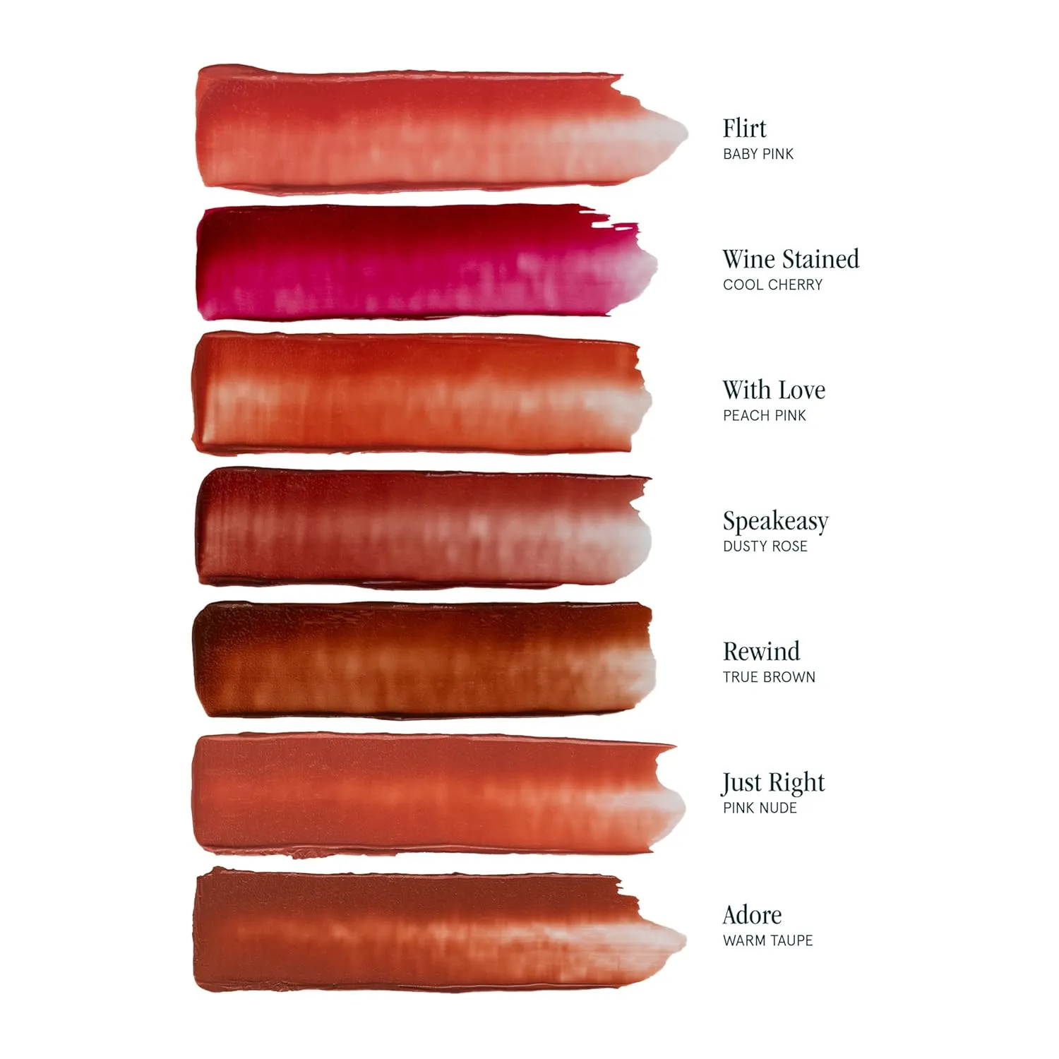SOSHE Beauty - Ceramide Refillable Lip Silk | Sheer Hydrating, Silky, Buildable Lipstick | Ceramides, Vitamin E, Shea Butter | Cruelty-Free, Certified Plastic Negative (Speakeasy - Dusty Mauve)