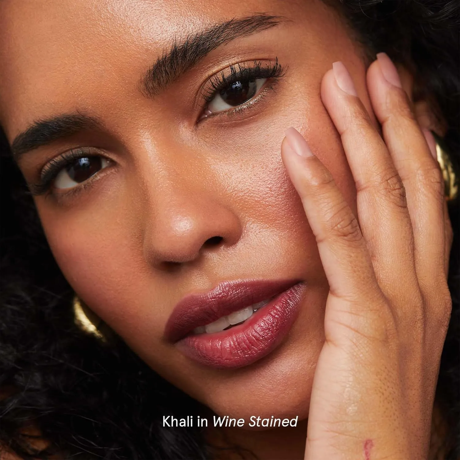 SOSHE Beauty - Ceramide Refillable Lip Silk | Sheer Hydrating, Silky, Buildable Lipstick | Ceramides, Vitamin E, Shea Butter | Cruelty-Free, Certified Plastic Negative (Wine Stained - Cool Cherry)