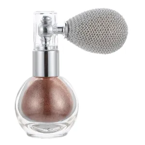 Spray Women Makeup Body Hair Highlighter Sprayer Sparkle Shimmer Powder Makeup Body Dust Glitter Copper