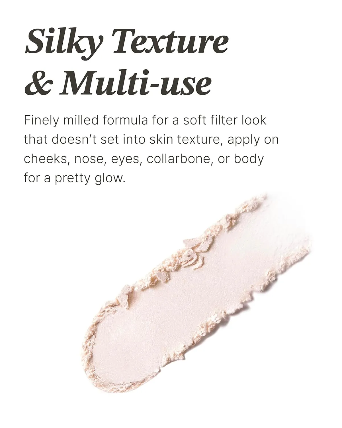 Spring Event Glint Highlighter Special Set (Milky Moon(Set), 0.08oz   Fan Brush) - Baked Highlighter for Natural Glow. Korean Makeup by LG Beauty. Rich Pigment, Silky Touch, Shimmer.
