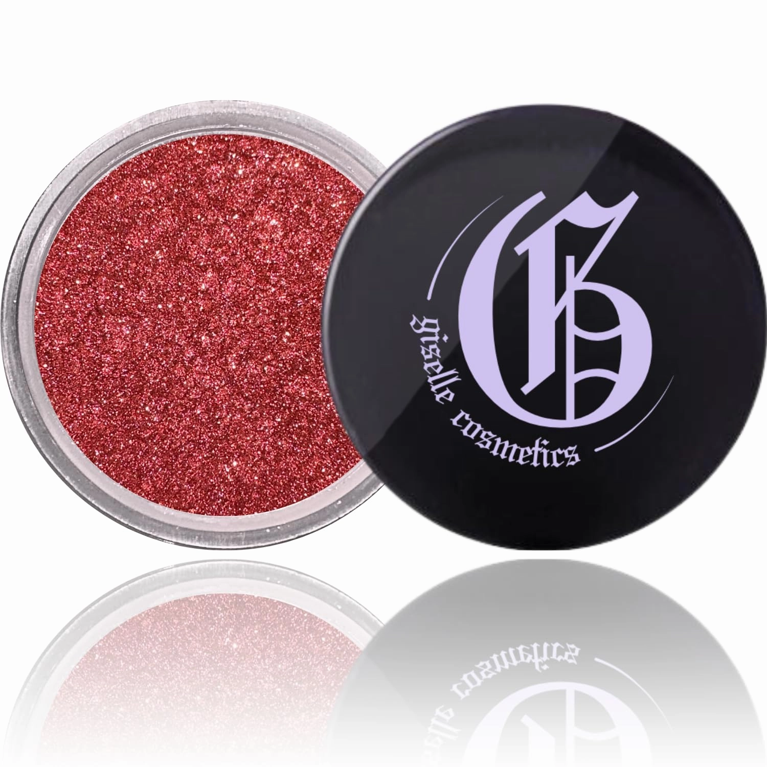 Star Ruby - Organic Mineral Eyeshadow Palette with Sparkle & Shimmer Shades, Eye Shadow Highlighter, Pink Glitter, Ruby Cream Eyeshadow Singles, Eye Shadow Palette Makeup