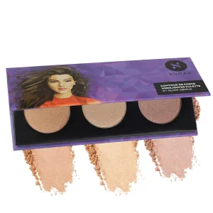 SUGAR Cosmetics Contour De Force Highlighter Palette - 01 Glow Genius
