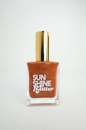 Sunshine & Glitter Highlighter Shimmer Spray Oil for Hair & Body - Bronze Goddess