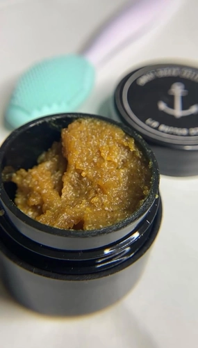 Sweet Sugar Turmeric Sugar Lip Butter Scrub – Handmade Natural Exfoliating Lip Treatment
