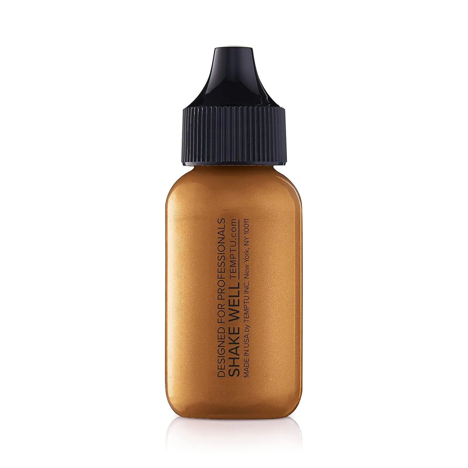 TEMPTU Perfect Canvas Airbrush Highlighter: Long-Wear, Layerable, Light-Reflecting Radiance & Shimmer, Natural-Looking Luminosity, Weightless Illuminator, Buildable Formula, 7 Shades