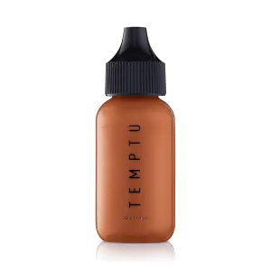 TEMPTU Perfect Canvas Airbrush Highlighter: Long-Wear, Layerable, Light-Reflecting Radiance & Shimmer, Natural-Looking Luminosity, Weightless Illuminator, Buildable Formula, 7 Shades