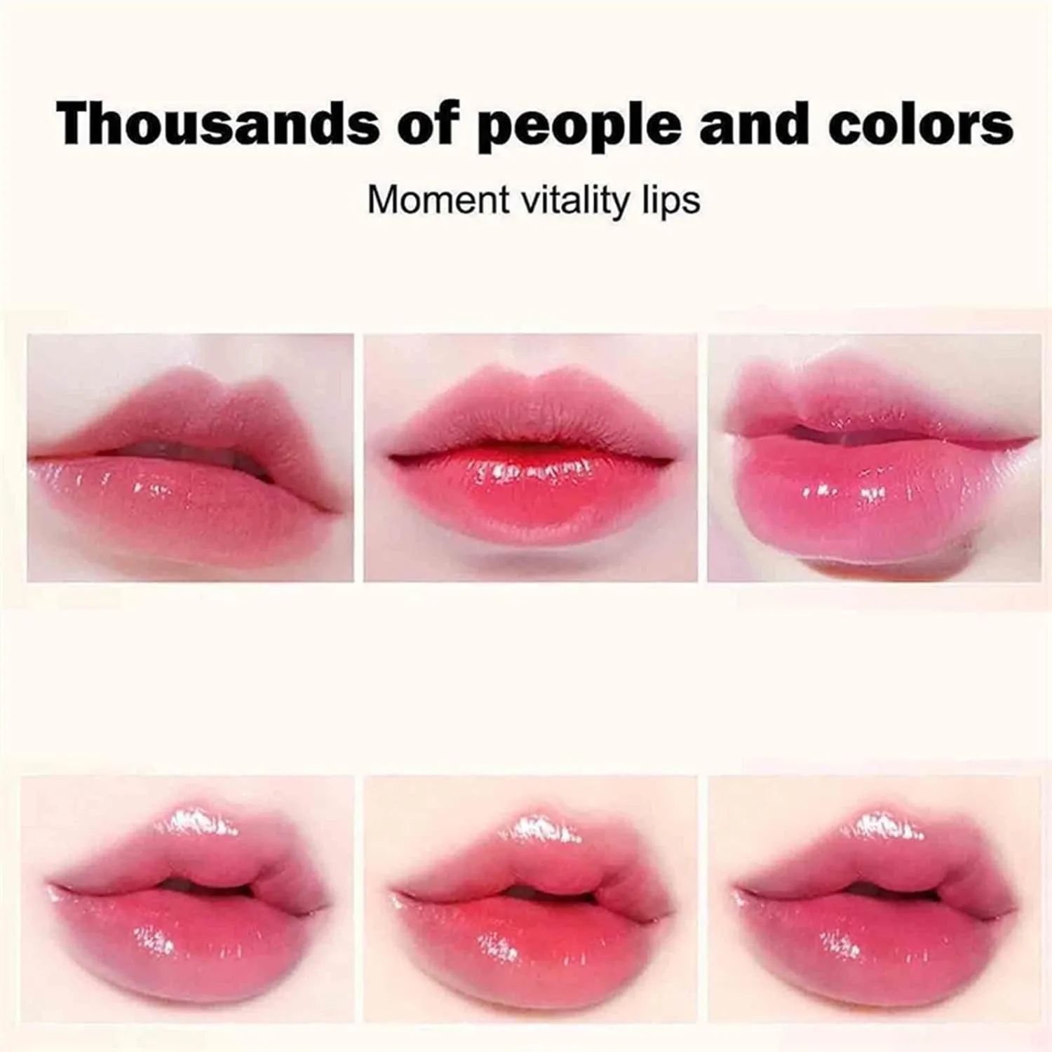 Transferproof Color Changing Lipstick,Gold Crystal Ph Lipstick Color Changing,Long Lasting 24 Hours, Deep Nourishment, Moisturizing Glossy Shine Lip Gloss for Women (2PC)