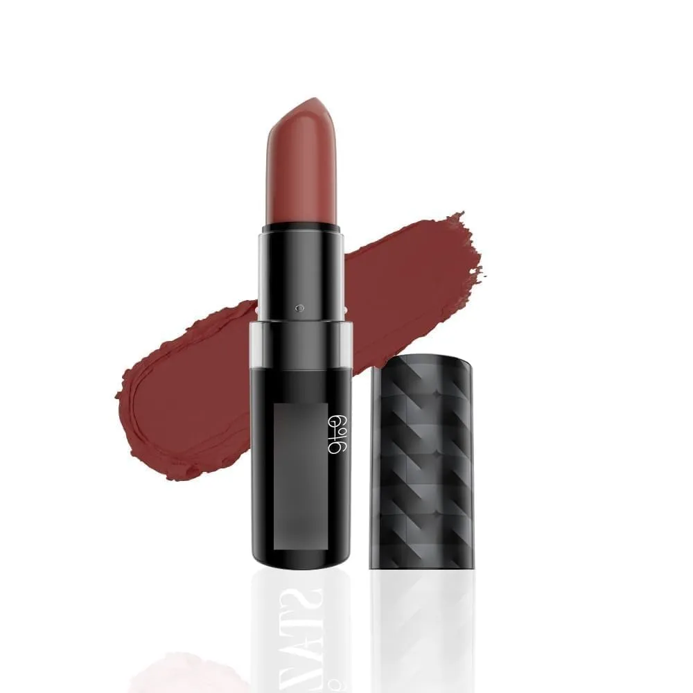 Tubees Velvet Kiss Lipstick | Matte   Intense Color Lipstick | 12H Long Stay | Lightweight Formula | 06 Hot Chocolate | 3.8 g.