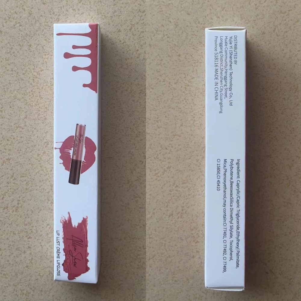 Upgrade 12 Color Cream Lip Gloss, Long-Lasting Moisturizing Velvet Lip Lipstick, Non-Stick to Cup, Non-Fading, Waterproof, Hydrating Lip Tint Natural Jelly Lipstick (01#, 6 ML)