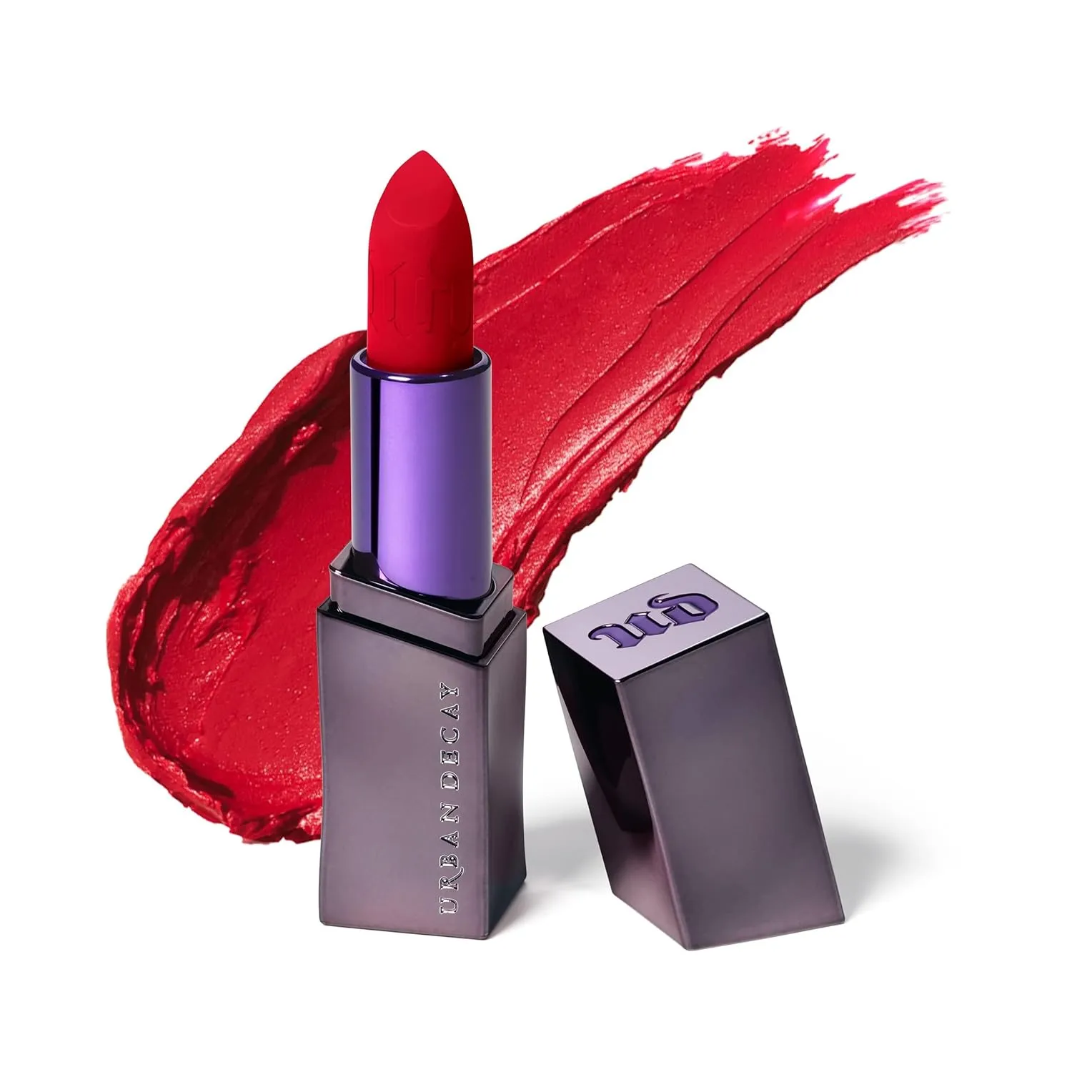 Urban Decay Vice Hydrating Lipstick, Long-lasting Cream Matte or Shine Finish, Creamy Formula, Moisturizing Lip Color with Aloe Vera & Avocado Oil, Vegan, Cruelty-free - 0.11 oz