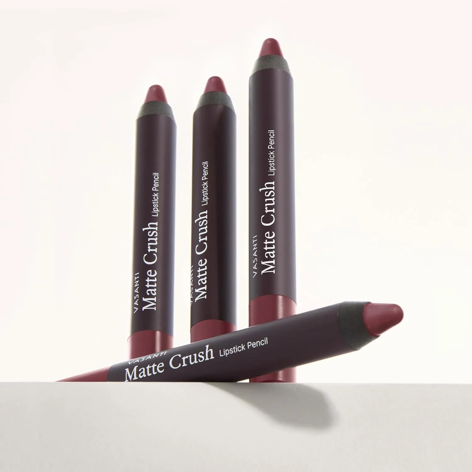 VASANTI Cosmetics Matte Crush Lipstick Pencil (It's Your Mauve) Long-Lasting Waterproof Soft Velvety Matte Lip Liner
