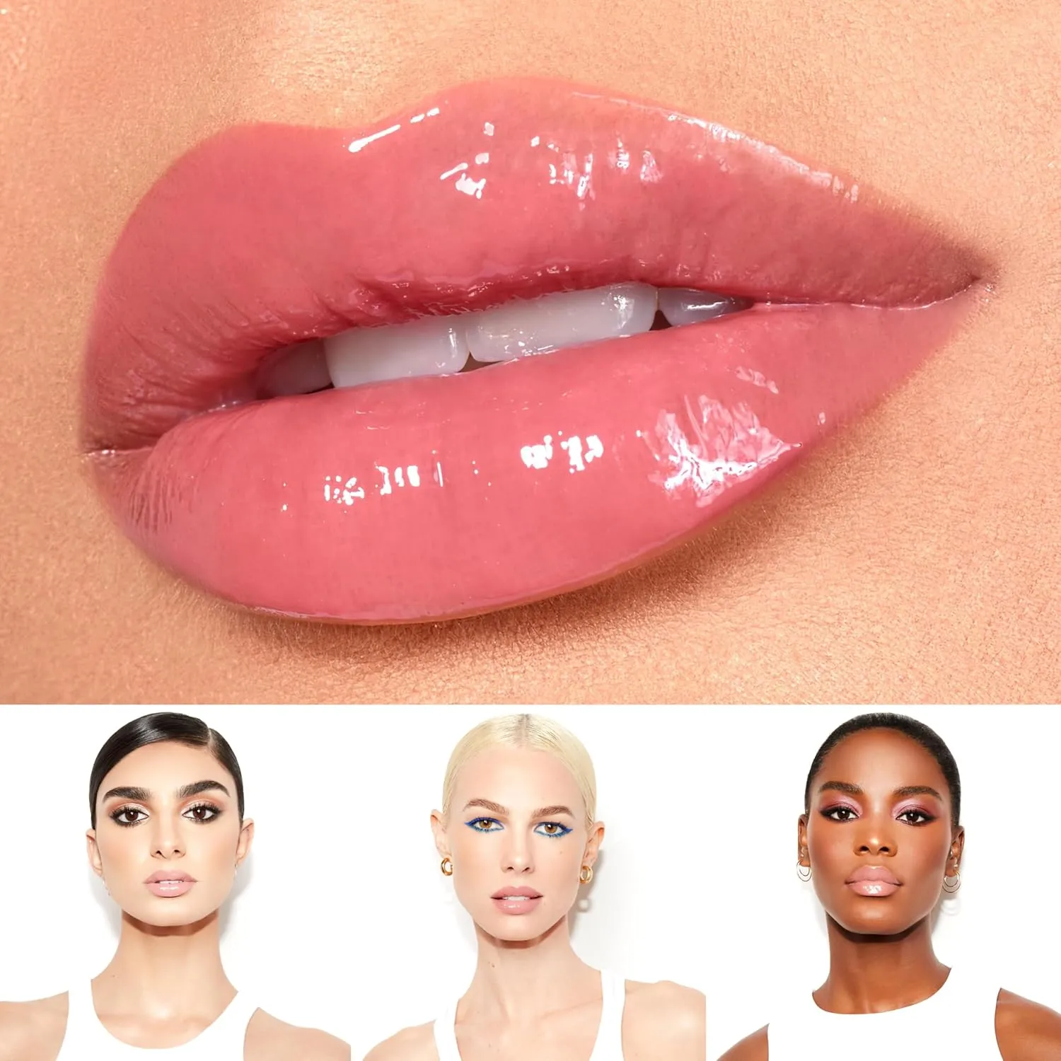 Vegan Lip Gloss for Soft Lips, Plumping Oil, Hydrating Non-Stick Lipgloss for Women, Provides Maximum Shine, Paraben and Cruelty Free (Purposeful - Light Lilac Color)