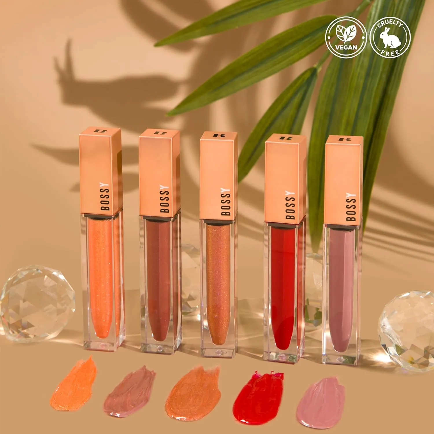 Vegan Lip Gloss for Soft Lips, Plumping Oil, Hydrating Non-Stick Lipgloss for Women, Provides Maximum Shine, Paraben and Cruelty Free (Purposeful - Light Lilac Color)