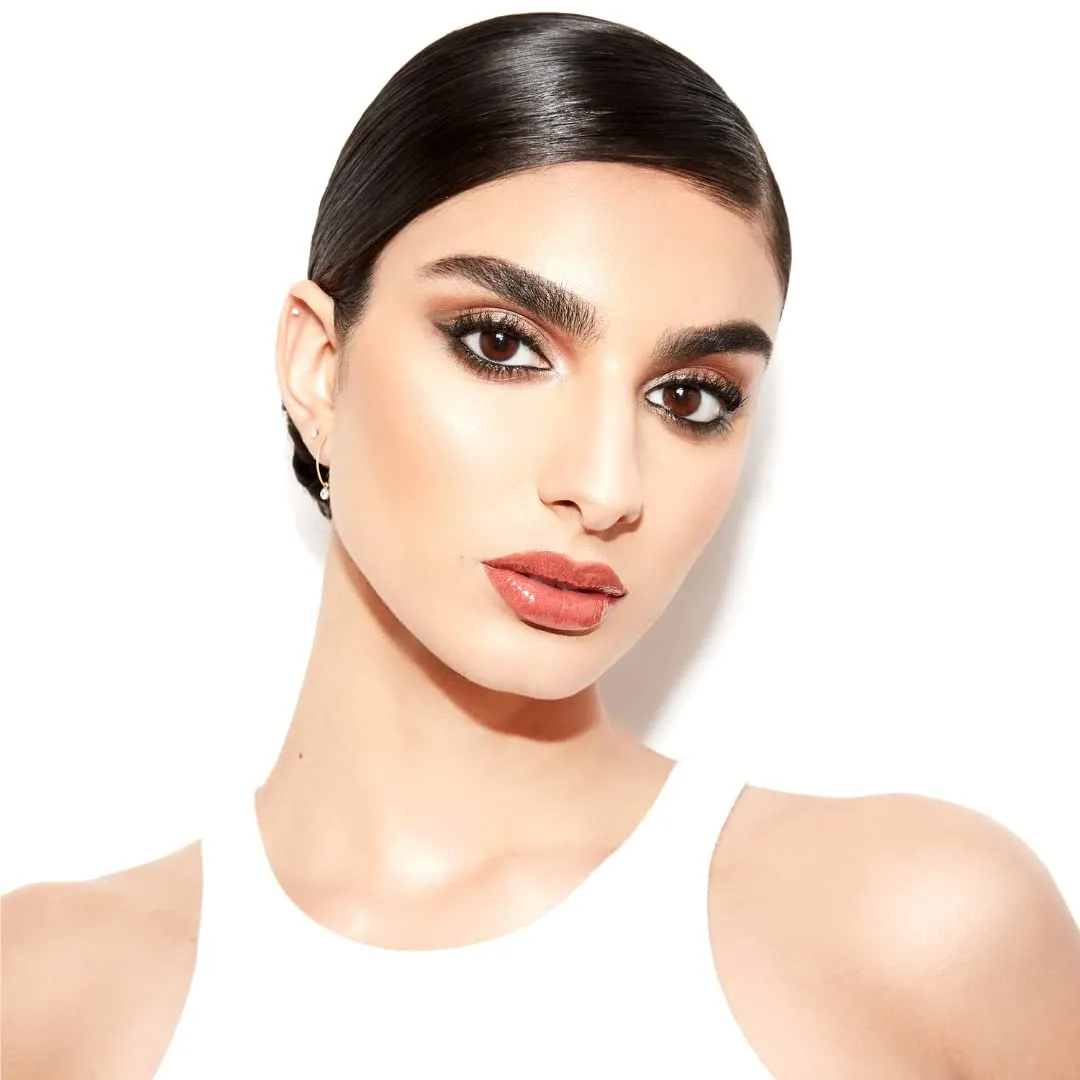 Vegan Lip Gloss for Soft Lips, Plumping Oil, Hydrating Non-Stick Lipgloss for Women, Provides Maximum Shine, Paraben and Cruelty Free (UNAPOLOGETIC - Pink Nude Color)