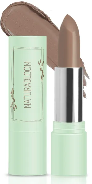 Vegan Lipstick (Macadamia) - Sensational One-Stroke Long Lasting Lipstick from Natural Oils & Butters Full-Coverage Lip Color with Shea Butter & Coconut Extact- Premium Hydrating Lipsticks