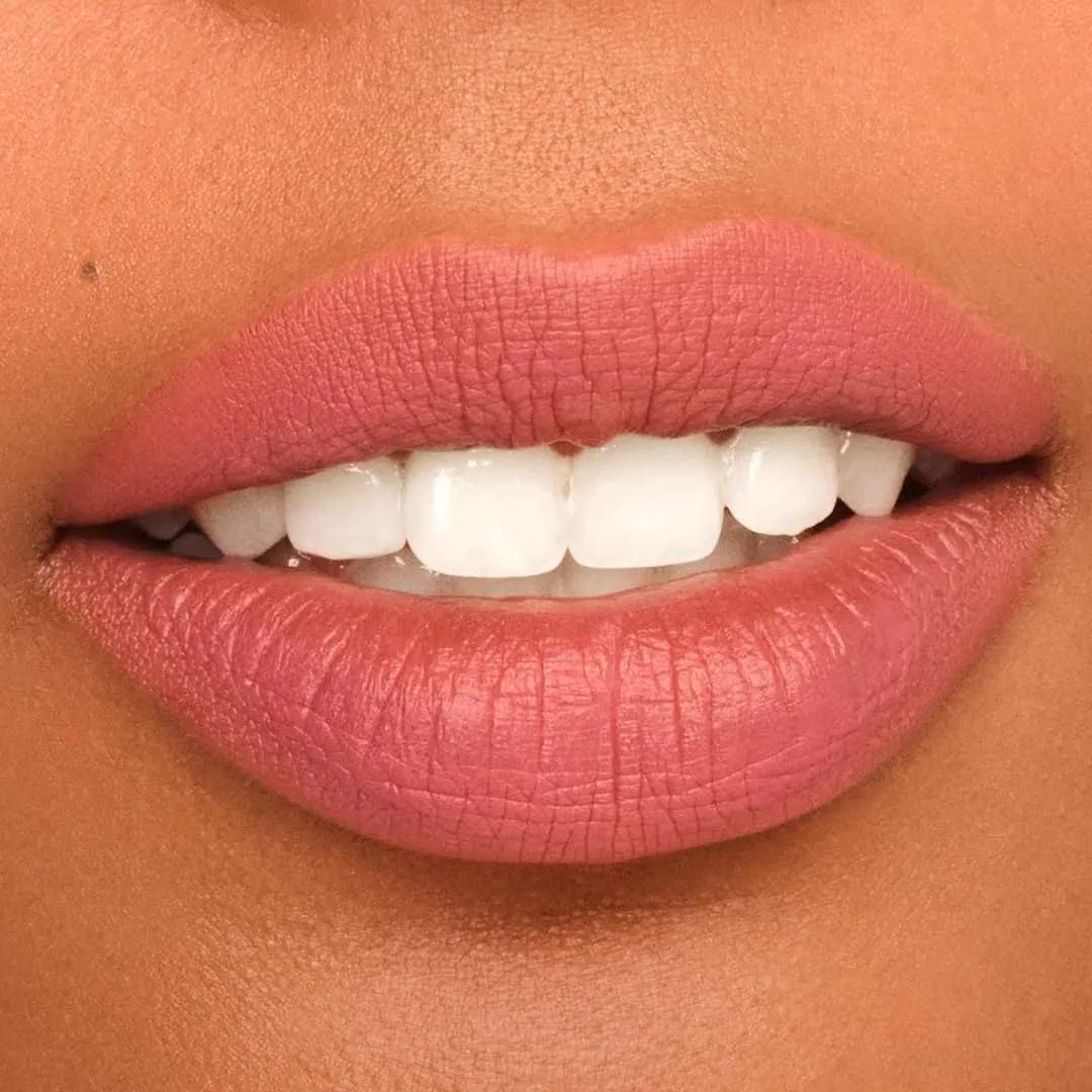 Vegan Lipstick Matte, Long Lasting, Hydrating Lip Stick with Vitamin E and Watermelon Seed Oil, Paraben and Cruelty Free (Sophisticated - Pink with Purple Hue Color)