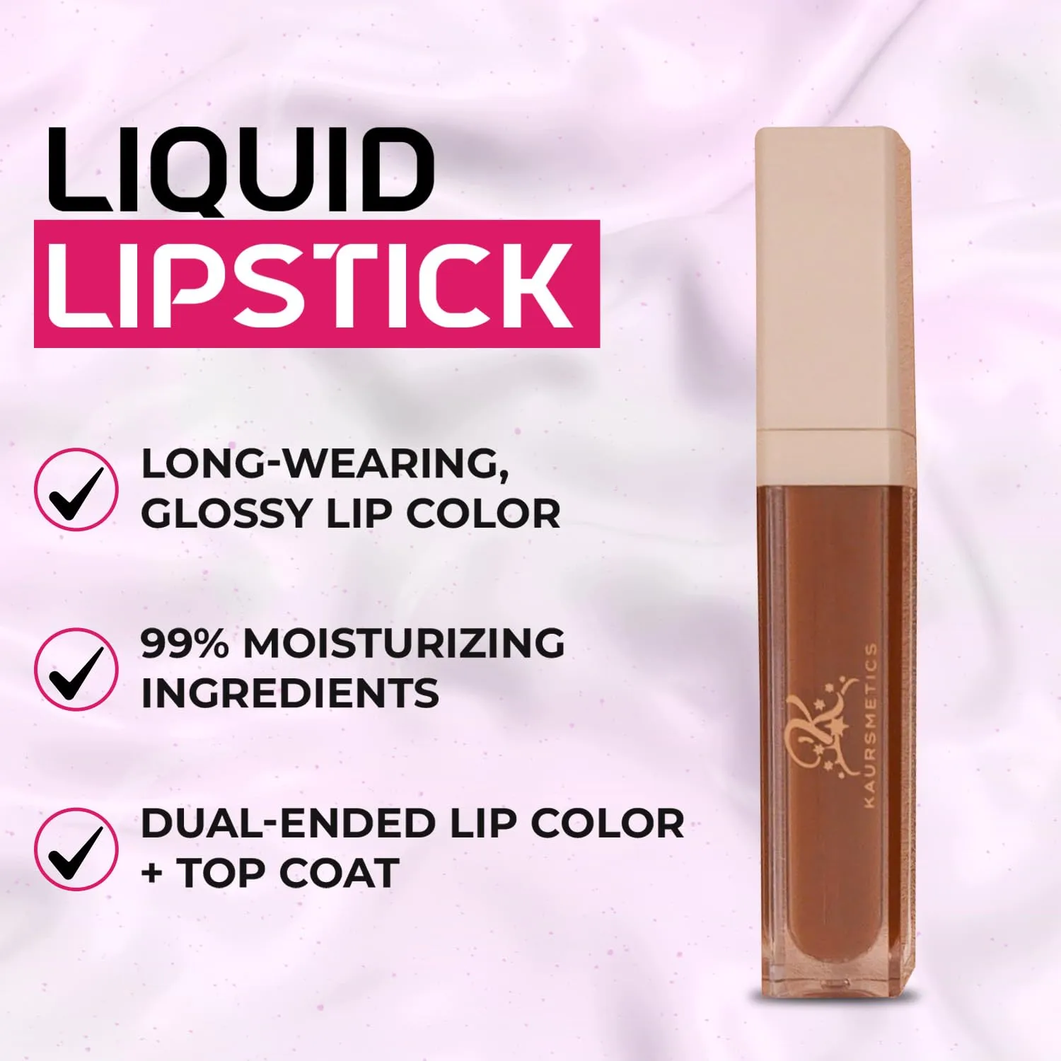 Velvet Creamy Liquid Lipstick along Lip Liner - Longwear, Highly Pigmented, Soft Matte Finish, Comfortable & Non-Feathering for Glam Looks (Pari, 1 Floz)