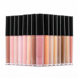 VOTUM Tahari 15-Piece Matte Lip Gloss Set – Nude Shades Lip Gloss Pack for Women & Girls, Long-Lasting, Hydrating Lip Color Collection with Rich, Versatile Tones