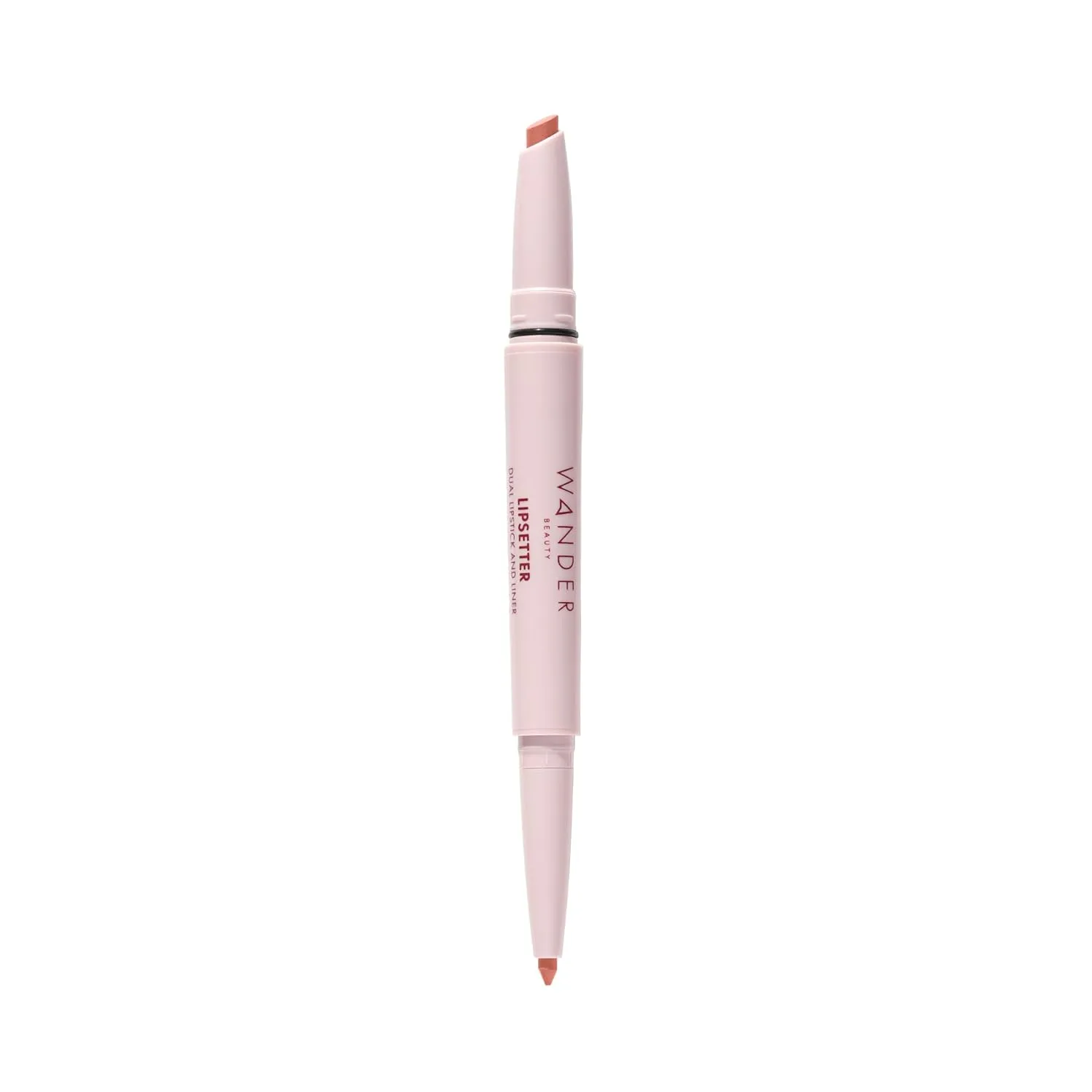 Wander Beauty Lipsetter Dual Cream Lipstick   Lip Liner - Ticket to Tawny - Ultra-Smooth, Hydrating Lipstick and Brown Nude Lip Liner with a Soft Matte Finish - Made with Squalane & Peptides (1 Count)