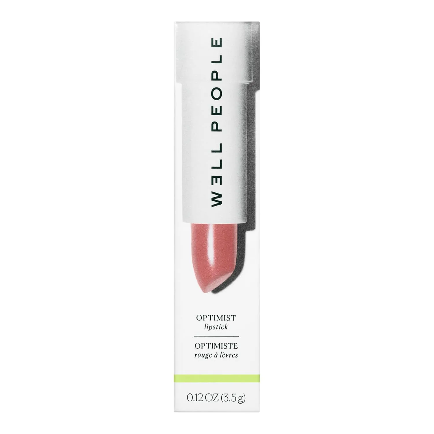 Well People Optimist Lipstick, Hydrating, High-Pigment Lipstick For Long-Lasting Color, Nourishes Lips, Satin Finish, Vegan & Cruelty-free,Choose Love